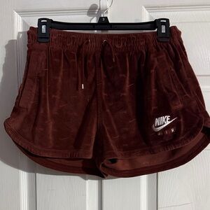 Nike Women's Rich Brown Athletic Shorts
